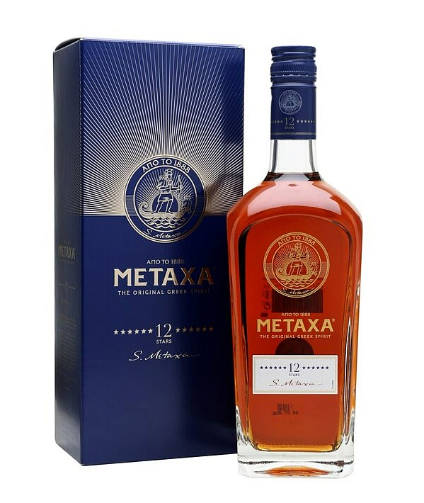 Levně Metaxa 12+ 0,7l 40% Gift Box